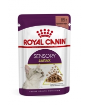 Корм консервированный полнорационный Royal Canin Sensory smell для взрослых кошек (в возрасте от 1 года до 7 лет), стимулирующий обонятельные рецепторы, кусочки в соусе фото