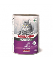 Консерва для кошек Morando Professional 400 г паштет с ягненком фото