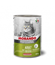 Консерва для кошек Morando Professional 400 г паштет с телятиной фото